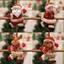 Whimsical Ông Già Noel Người Tuyết Nai Sừng Tấm Gấu Giáng Sinh Búp Bê Cho Vui Vẻ Trang Trí Tiệc Tại Nhà