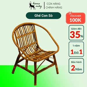 Ghế mây con sò và bàn gỗ xà cừ HOME MÂY - Sản phẩm phù hợp cho quán Cafe