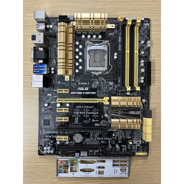 Mian z87 pro Asus chặn đầy đủ ( gẫy chân socket vẫn full chưc năng ...