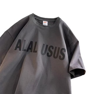 [ Rẻ cô địch ] Áo thun cotton tay lỡ dáng rộng unisex - ALAL USUS