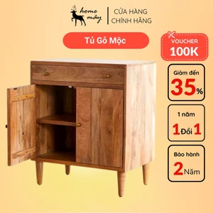 Tủ gỗ phòng ăn cao cấp với nhiều ngăn trang trí cho phòng khách
