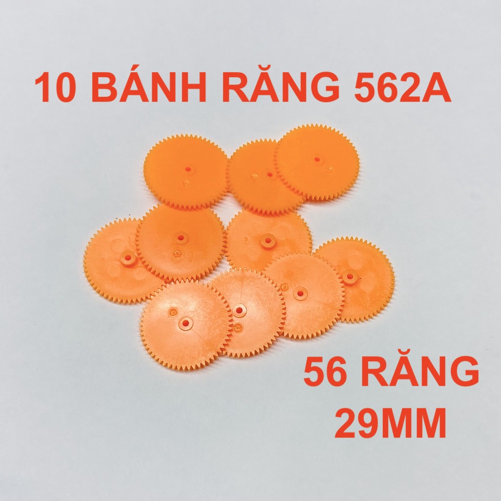 10 cái bánh răng nhựa ròng rọc mini đủ loại trục 2mm | Shopee Việt Nam