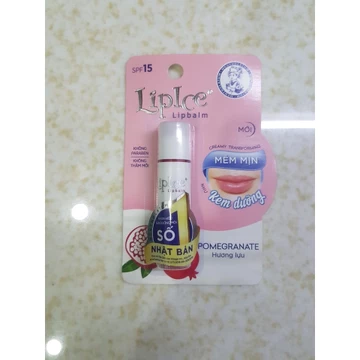 Son dưỡng không màu chuyển kem mịn Lipice Creamy 4.3g hương lựu