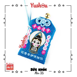 Túi Phước Yushou Sức Khỏe Mẫu 35 - Kiểu Omamori Nhật, Có sẵn, Quà tặng ý nghĩa