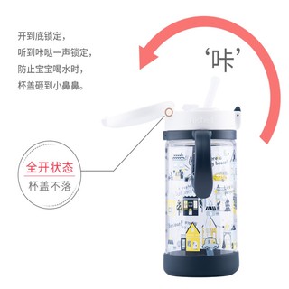 Cốc ống hút học trẻ em Richell Nhật Bản, bình nước chống rò rỉ cầm tay cho bé, cốc uống tritan, cốc uống sữa có thang đo, bình sữa, bình nước trong suốt