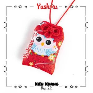 Túi Phước Yushou Sức Khỏe Mẫu 22 - Kiểu Omamori Nhật, Có sẵn, Quà tặng ý nghĩa.