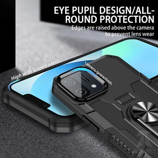 Dành Cho OPPO A16K A16e A16s A95 A74 A54s A15 A5s Ốp Lưng Bảo Vệ Camera [Cấp Quân Sự] Giá Đỡ Nhẫn Chân Đế Chống Sốc Vỏ Bảo Vệ