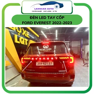 Đèn Led cốp Ford Everest 2023, Led tay cốp sau Everest mẫu mới nhất