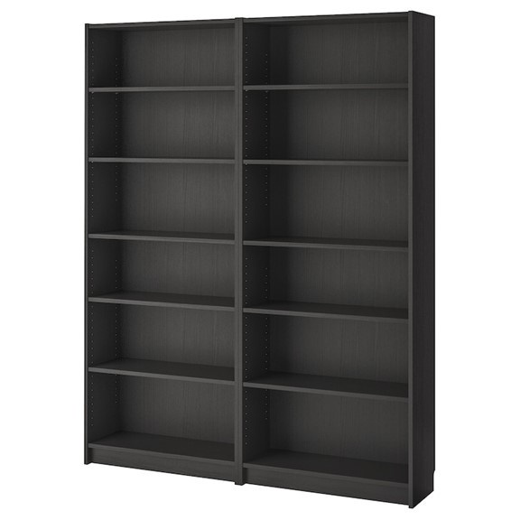 Ảnh JELLY, COMBO bộ 2 Kệ sách 6 tầng SHE_061, 160x28x202cm, kệ gỗ Scandi Home 3