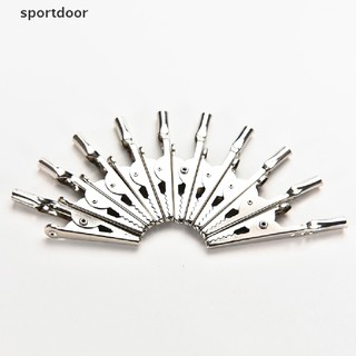 Set 10 Kẹp Cá Sấu Thử Điện Bằng Thép Không Gỉ