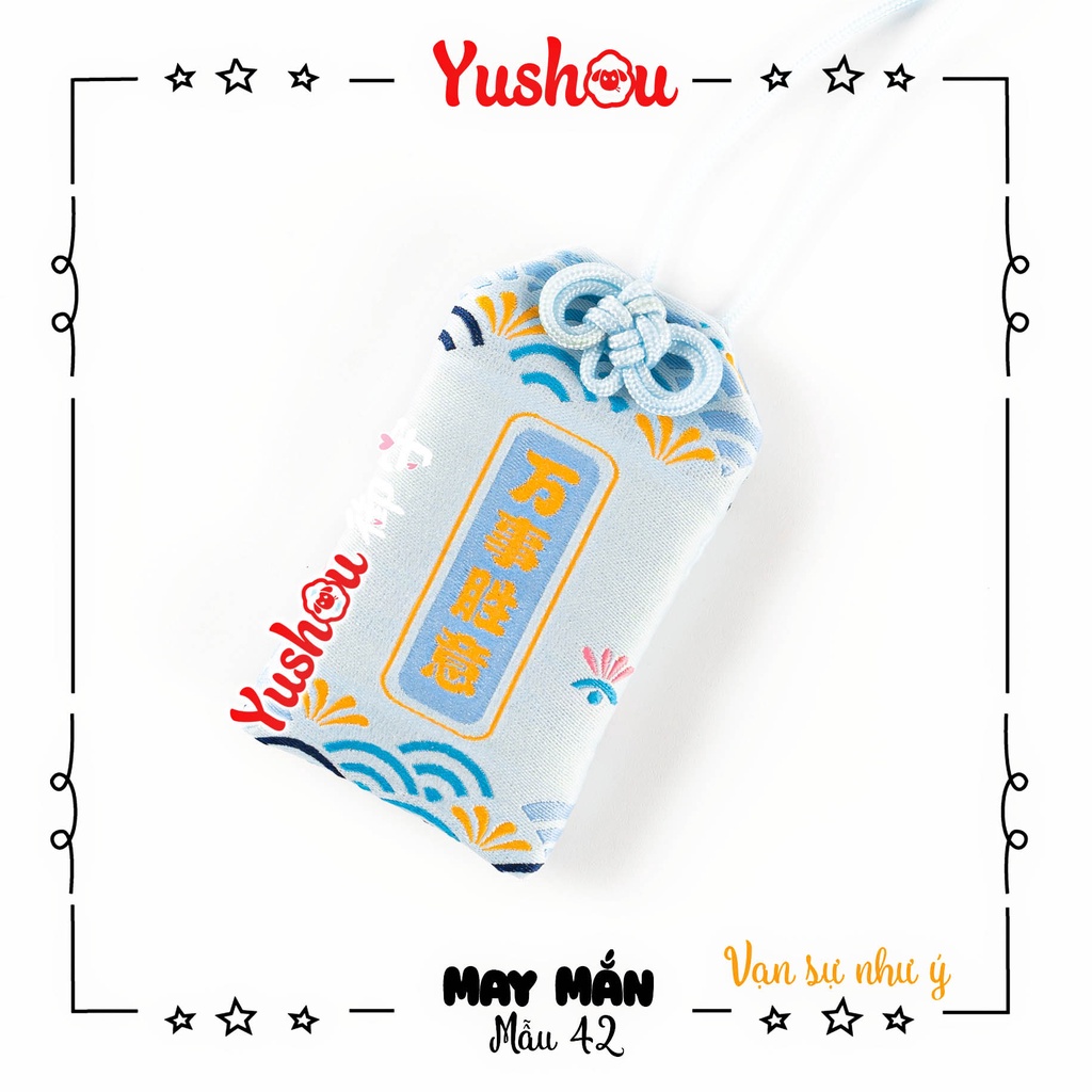 Túi Phước Yushou May Mắn Vạn Sự Như Ý - Kiểu Omamori Nhật, Có sẵn, Quà tặng ý nghĩa.