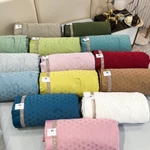 Bộ chăn ga gối lụa 5 món chăn trần bông, ga gối lụa mát và mềm mịn nhiều mẫu đẹp miễn phí bo chun — ảnh 7