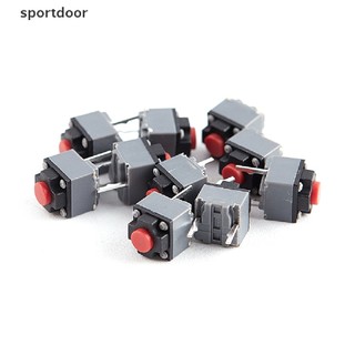 Set 10 Công Tắc Micro Không Dây 6 * 6 * 7.3 Im Lặng Kailh