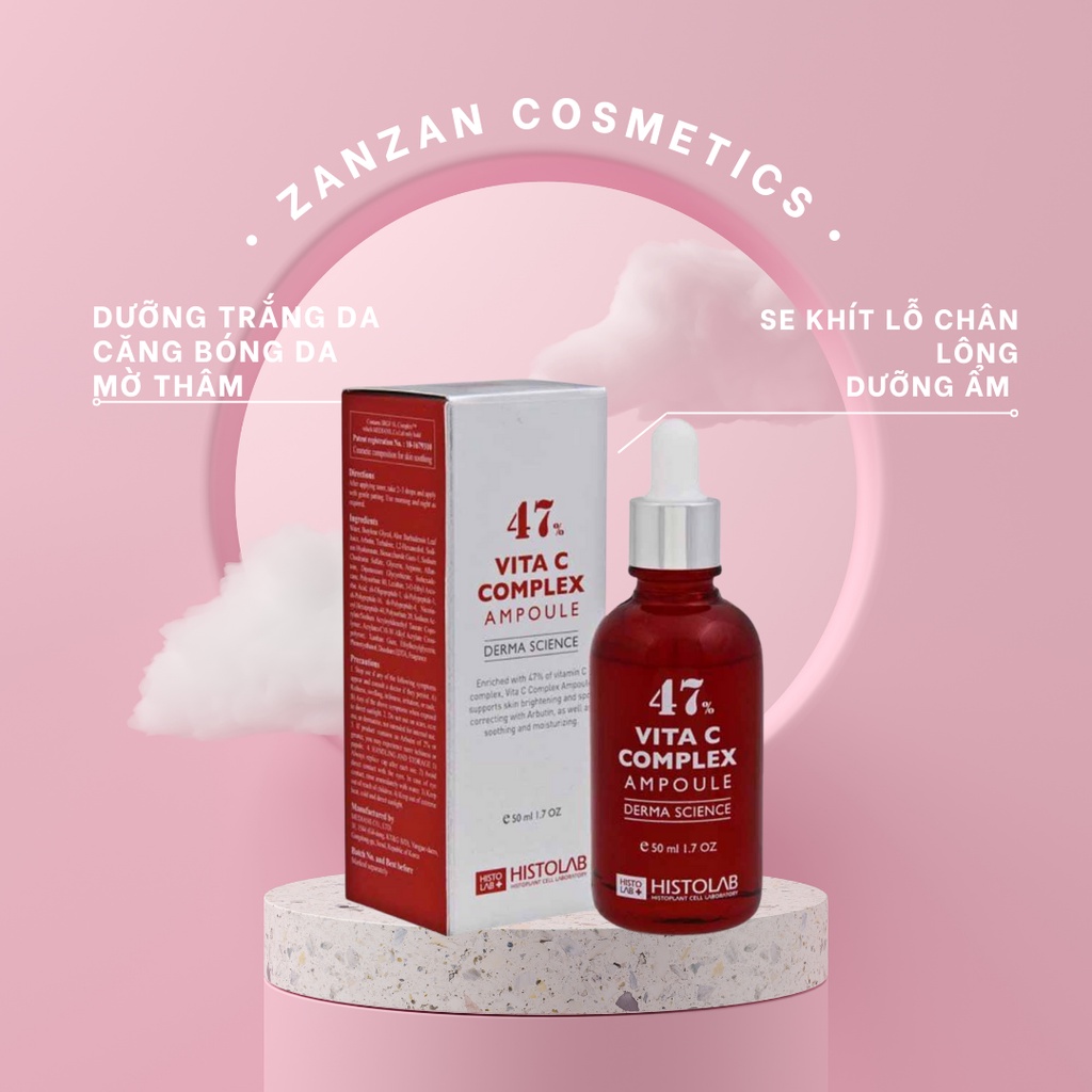 Serum Vitamin C Histolab Complex Ampoule 47 50ml Shopee Việt Nam