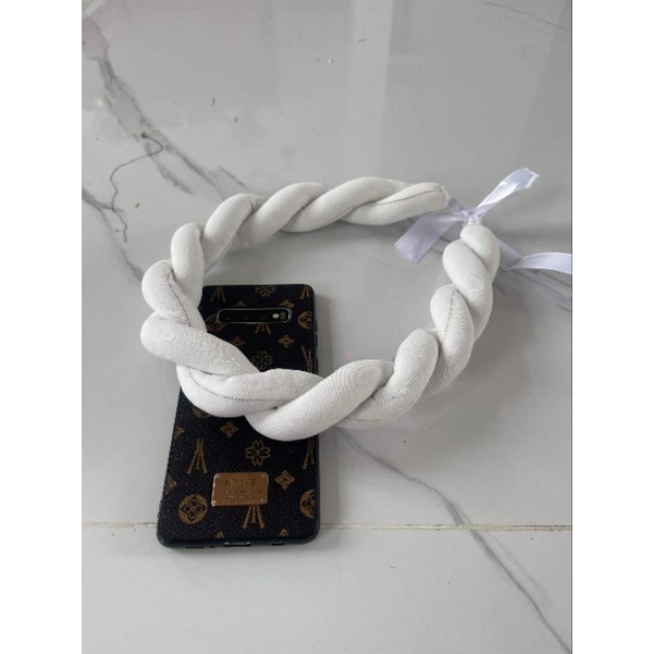 Mấn xoắn đôi vải lụa, mấn đội đầu áo dài, mấn cách tân