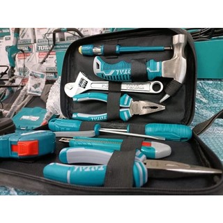 ĐỒ NGHỀ TOTAL Bộ 9 dụng cụ cầm tay THKTHP90096 <HÀNG CHÍNH HÃNG>