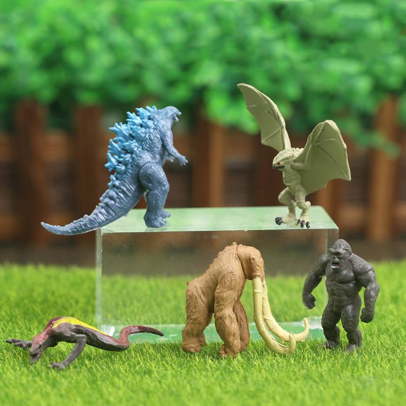 HK1 5 Chiếc Godzilla vs Kong Nhân Vật Hành Động Mô Hình Búp Bê Đồ Chơi Cho Trẻ Em Trang Trí Nhà Bộ Sưu Tập Vật Trang Trí Quà Tặng Cho Trẻ Em KH1