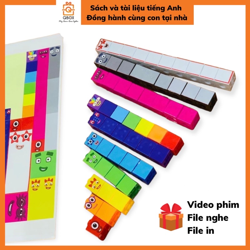 Đồ chơi 🌈NUMBERBLOCKS học toán (Number block) | Shopee Việt Nam