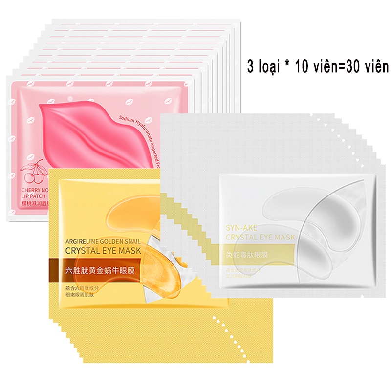 Ảnh Set 20 miếng mặt nạ môi LAMUSELAND SLK96180 dưỡng ẩm nuôi dưỡng làm sáng màu môi giảm nếp nhăn trên môi chuyên dụng 8g 2