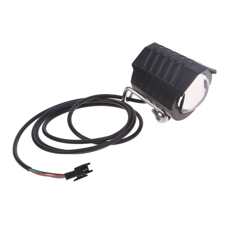 Electric Bike LED Front Light E-Bike  2 in 1 Waterproof Horn Headlight
