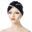 Mũ Turban JKDESIGN Thời trang nữ Hijab Hồi giáo hai màu