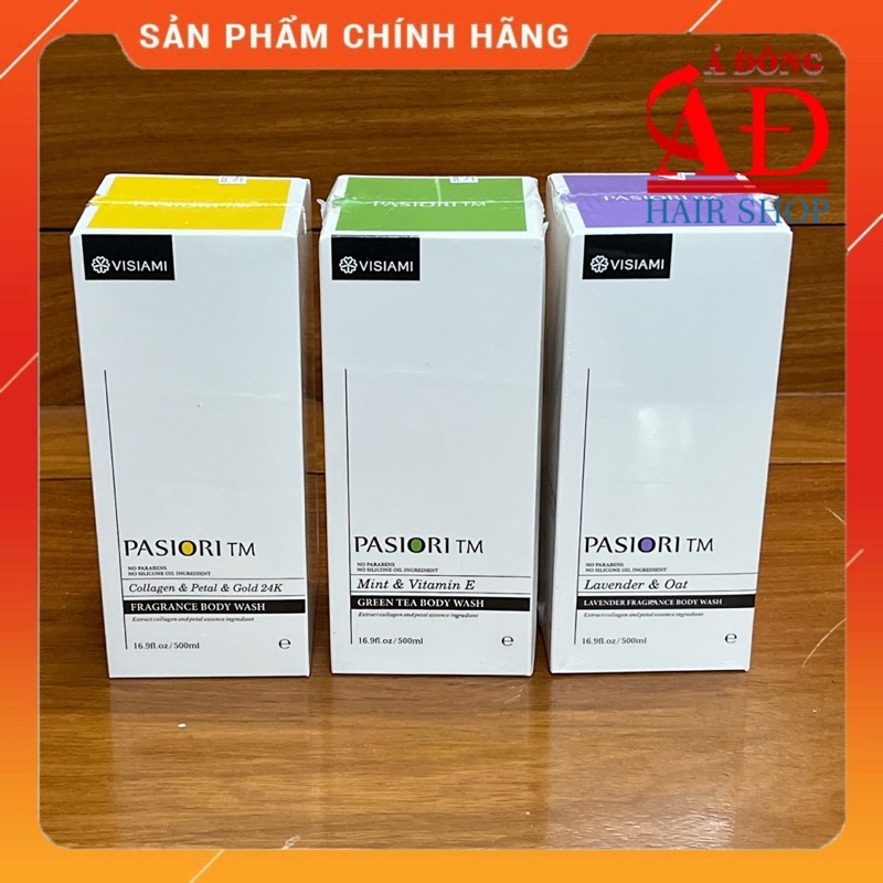 SỮA TẮM HƯƠNG HOA LAVENDER PASIORI TM VISIAMI DƯỠNG ẨM DA KHÔ 500ML