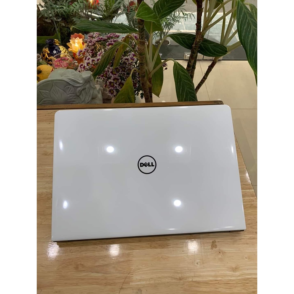 Laptop Cũ Rẻ Dell Trắng Ram 8gb/ SSD/ Màn Hình To, Học Tập, Làm Việc Mượt Mà
