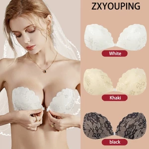 Áo Ngực Silicone Không Dây Nâng Ngực Tàng Hình Size A-E