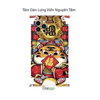 Tấm dán Skin Mặt Sau Thần Tài M011 FULL VIỀN 14 pro max , 13 pro max , 12 pro max , 11 pro max , xs max - FukiShop