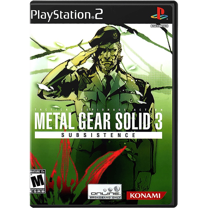 Metal Gear Solid 3 Subsistence – PS2, PAL FR, Bon état, Vendeur Pro