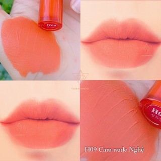 Top màu son trend velvet tint 상류층 T.A.M siêu kháng nước lâu trôi cho môi Khô