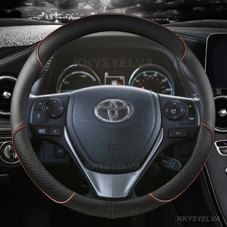 Bọc Vô Lăng Ô Tô Da PU Cho Xe Toyota RAV4 2013-2019 Corolla 2013-2017 Scion iM 2016 Auris 2013-2016 Phụ Kiện Ô Tô