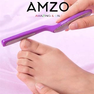 AMZO_DỤNG CỤ CHÀ GÓT VÀ DŨA MÓNG CHÂN 2 TRONG 1