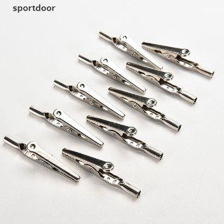 Set 10 Kẹp Cá Sấu Thử Điện Bằng Thép Không Gỉ