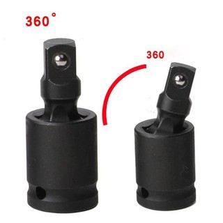 Đầu nối tuýp khẩu lắt léo hệ 1/2 inch KAPUSI Japan, xoay 360 độ thép đen Cr-mo, Bh 12 tháng Kouritsu Official Store