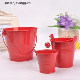 / / justenjoyingg.vn / / Kim Loại Nhiều Màu Sắc Xô Kẹo Keg Pails Tiệc Cưới Ủng Hộ Trang Trí DIY.