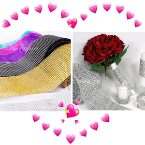 Dây kim tuyến trang trí phụ kiện Handmade [ 1m x12 cm ]