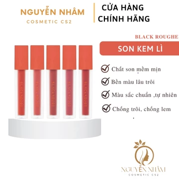 Son Kem Lì 💖FREESHIP💖 Son Kem BLACK ROUGE Air Fit Velvet Tint