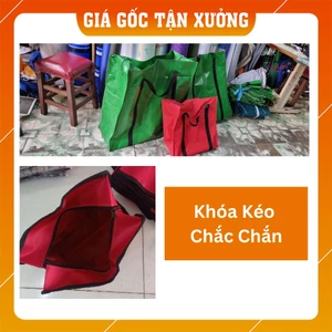 Túi Vải Chống Thấm Có Khóa Kéo