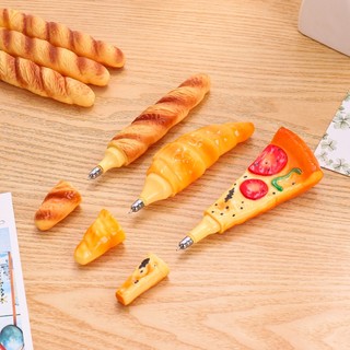 Bút bi mực đen hình bánh mì dài QNshop