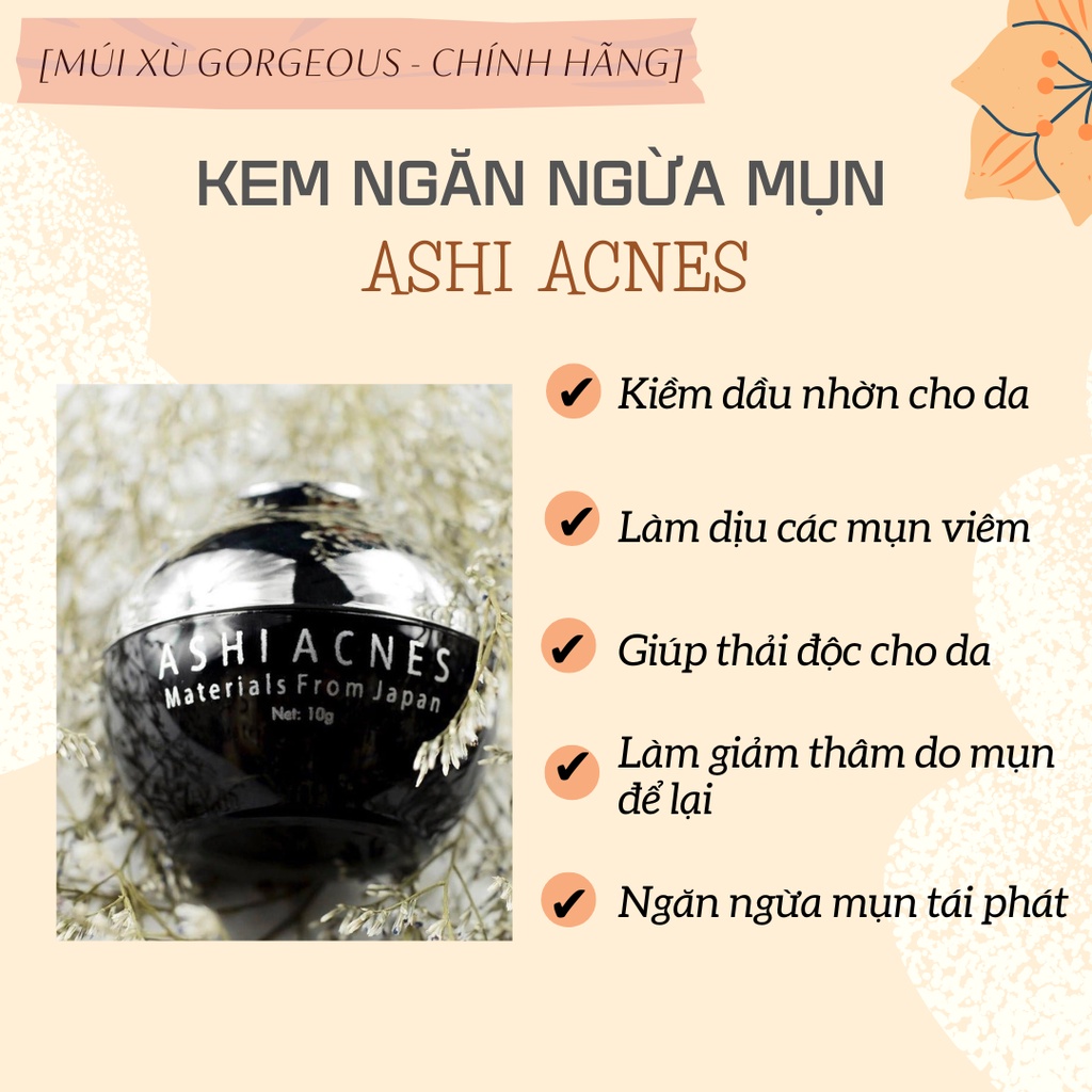 Sự phù hợp của kem trị mụn gorgeous cho da như thế nào?