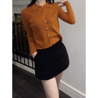 𝗛𝗮̀𝗻𝗴 𝗰𝗵𝗶́𝗻𝗵 𝗵𝗮̃𝗻𝗴 Chân váy Budranh nhung đanh có quần trong - ON WORKSHOP