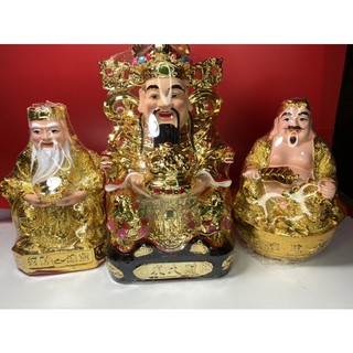 Thần Tài Thổ Địa Thần Phát Kim Sa Vật Phẩm Phong Thuỷ Thờ cúng ban thờ thần tài