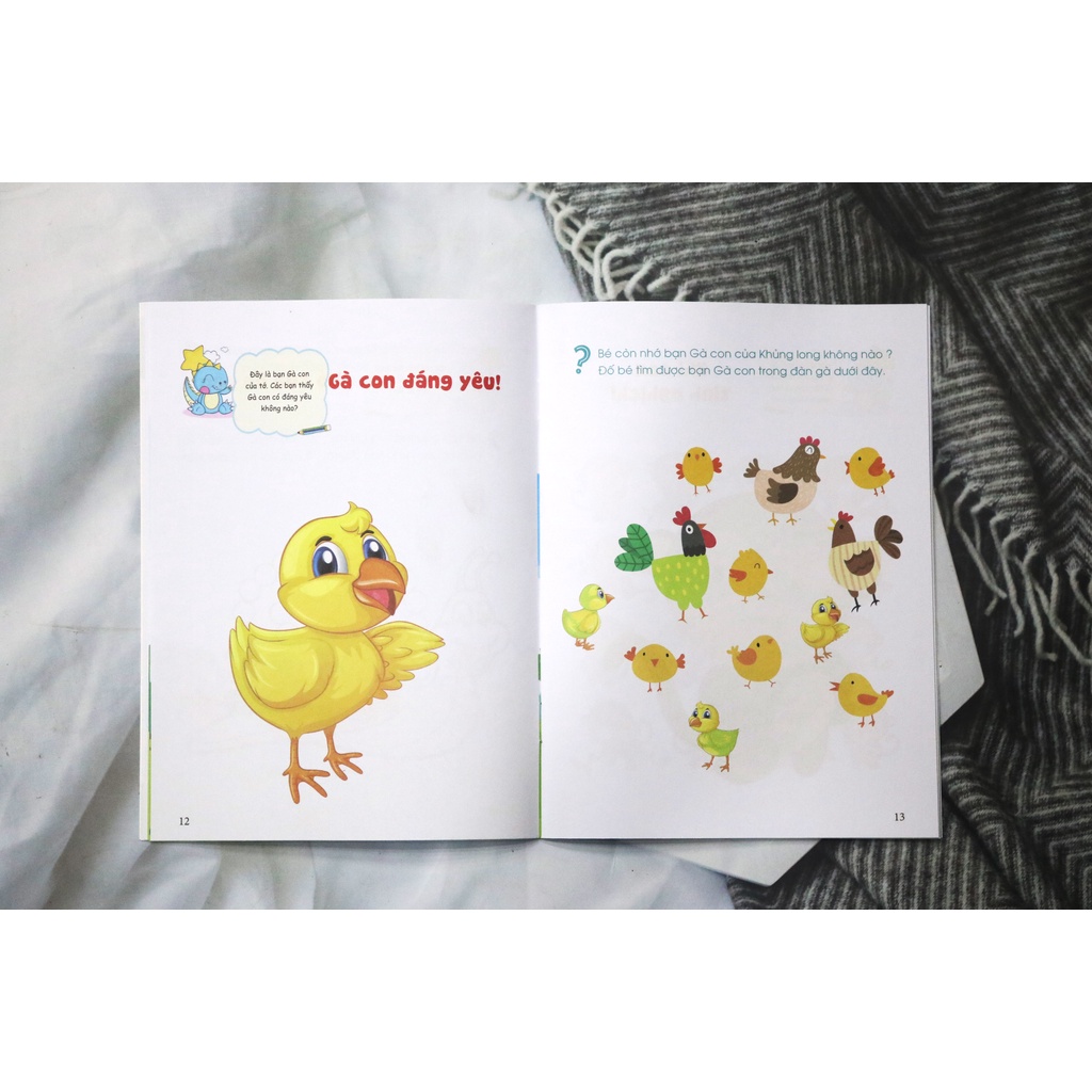 Sách - Khủng Long Tinh Nghịch - Giúp Bé Phát Triển Các Khả Năng Tư Duy,Nhận Thức,Ghi Nhớ (Bộ 6 Cuốn)