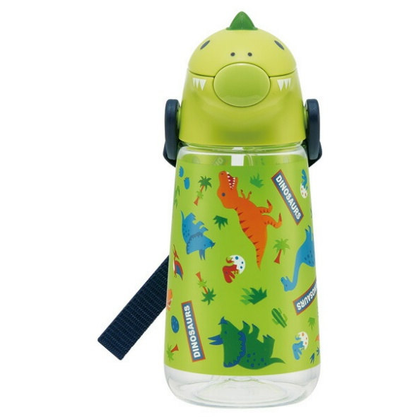 [SKATER] Chai Ống Hút Khủng Long 420ml PSHC4DK