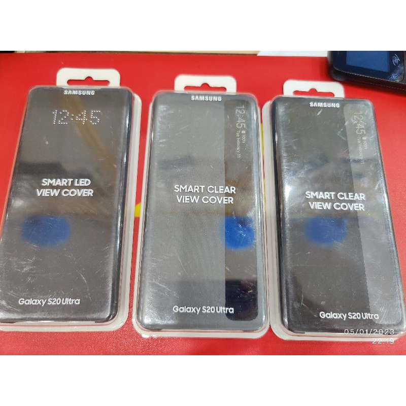 Bao da nắp gập Galaxy S20 Ultra Clear Led Cover Samsung Chính hãng ...