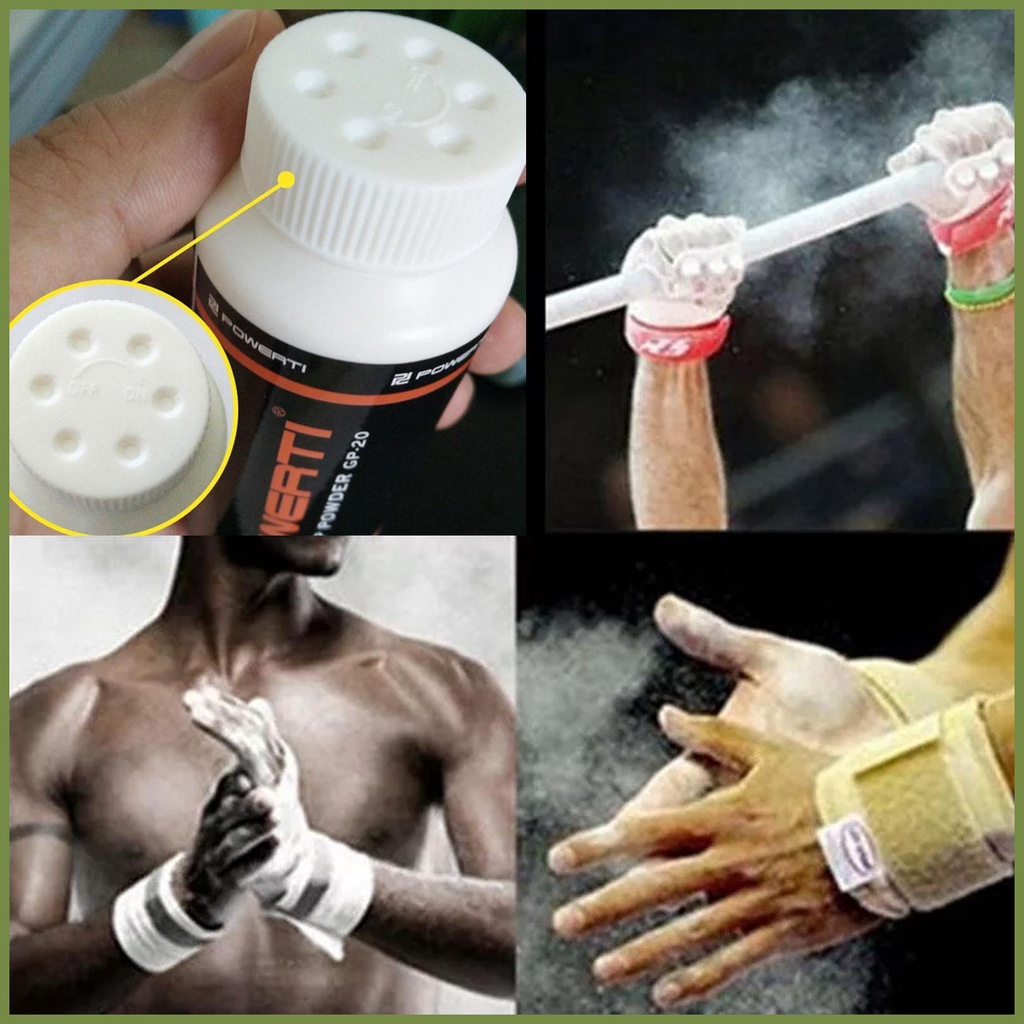 Phấn bột chống trượt tăng ma sát cho thể thao, thể dục dụng cụ, luyện dây ngoài trời và phòng tập