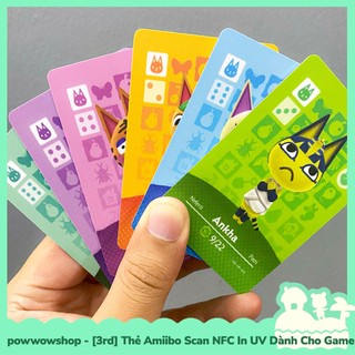 [Sẵn VN - Hỏa Tốc] 3rd Thẻ Amiibo Scan NFC Cat Series Dành Cho Game Animal Crossing New Horizons Nintendo Switch