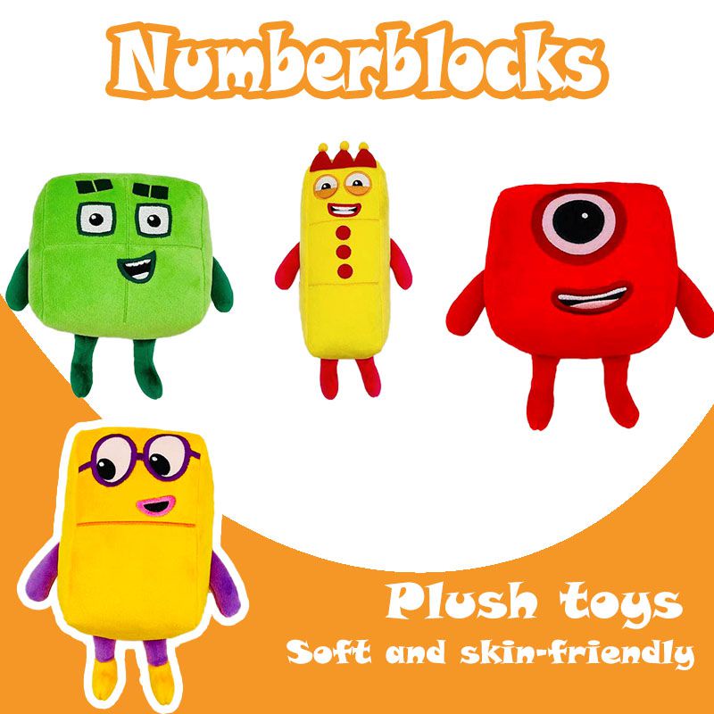 Numberblocks Đồ chơi sang trọng đáng yêu Món quà hoàn hảo cho trẻ em Mềm mại và