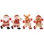 Whimsical Ông Già Noel Người Tuyết Nai Sừng Tấm Gấu Giáng Sinh Búp Bê Cho Vui Vẻ Trang Trí Tiệc Tại Nhà